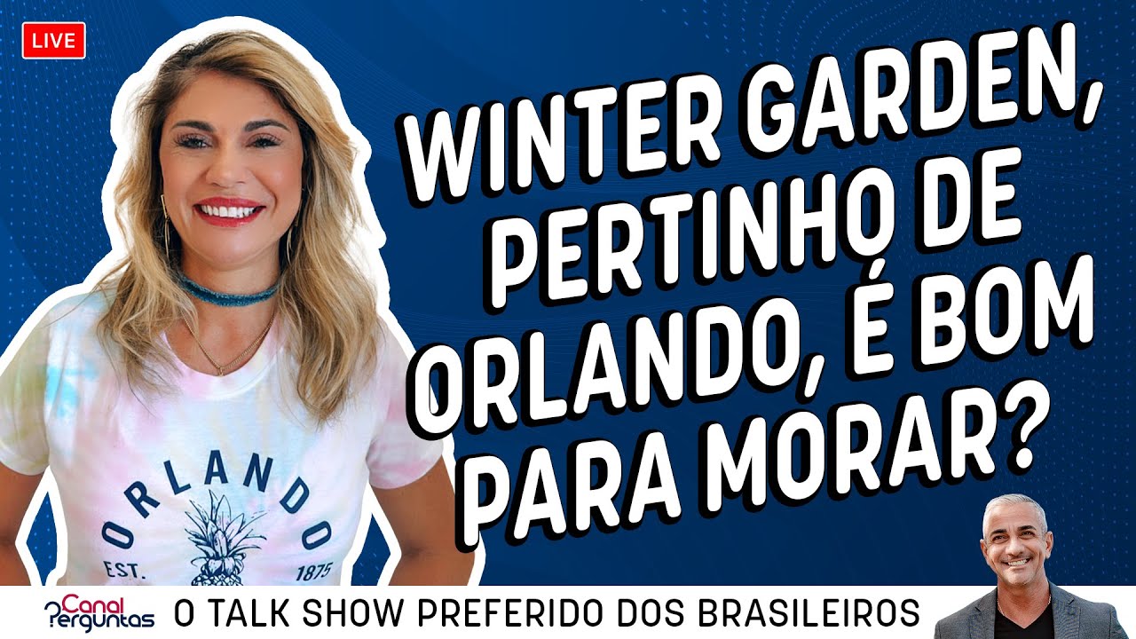 Por que os brasileiros gostam de morar em Winter Garden perto de Orlando? #podcast