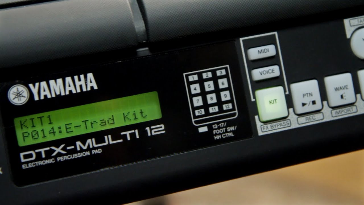 Цифровой перкуссионный пэд Yamaha DTX MULTI 12