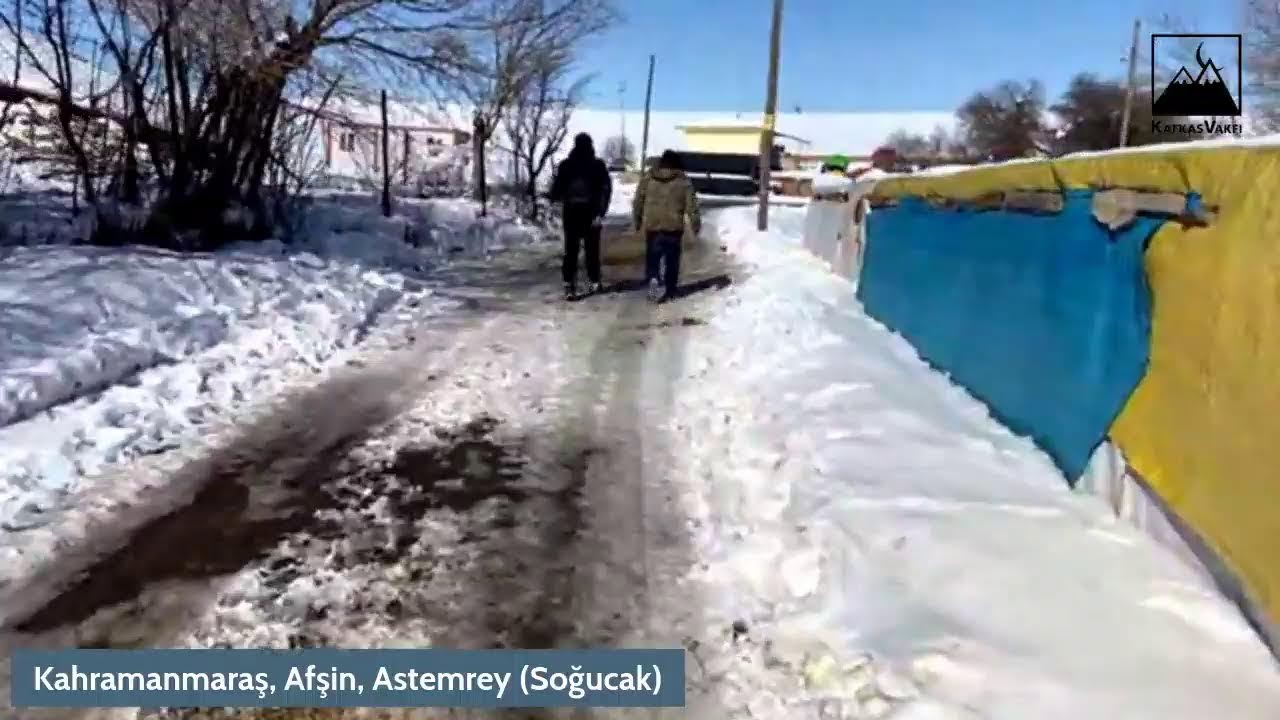 Kahramanmaraş Afşin Soğucak Köyü Canlı Yayın