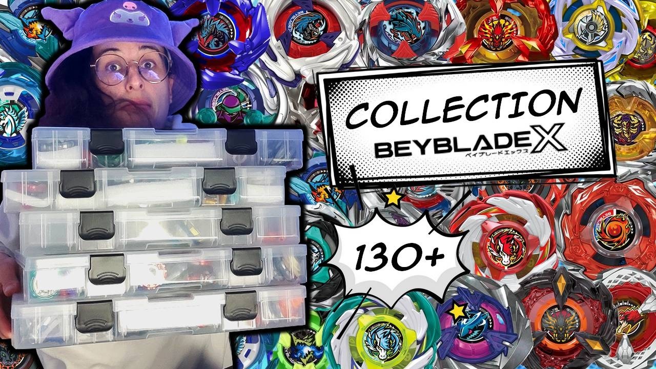 MA COLLECTION BEYBLADE X !