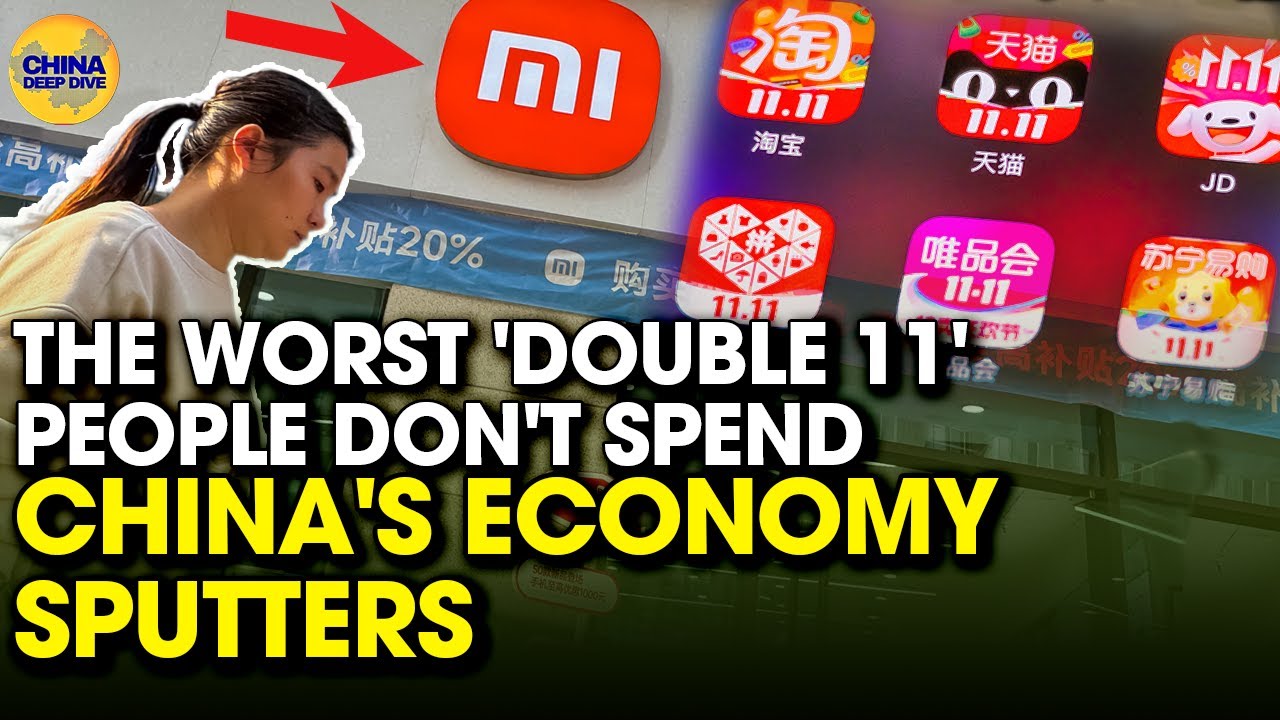 China's &lsquo;Double 11&rsquo; shopping festival ends as the worst &lsquo;Double 11&rsquo; in history, people don't spend!