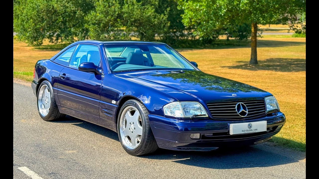 Mercedes R129 SL320 3 2 V6 - 70,000 Miles - Detailed Walkaround - See oldcolonelcars.co.uk