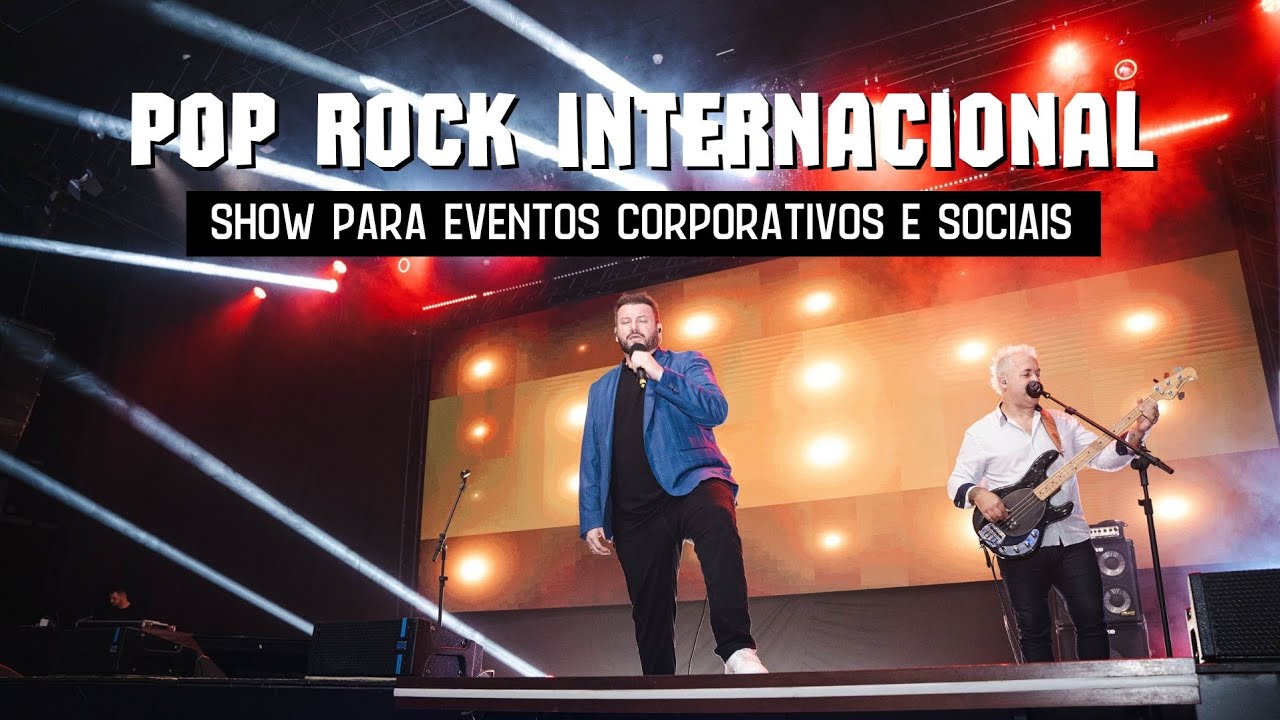 Show ao vivo para eventos sociais e corporativos - Wagner Bonato [POP ROCK INTERNACIONAL & NACIONAL]