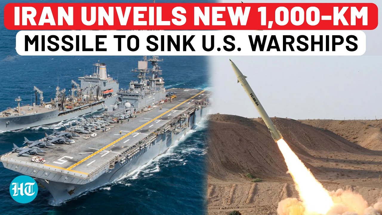 Hours Before Trump-Netanyahu Meet, Iran Shows New 1,000-KM 'Ghadr 380' Missile To 'Sink US Ships'