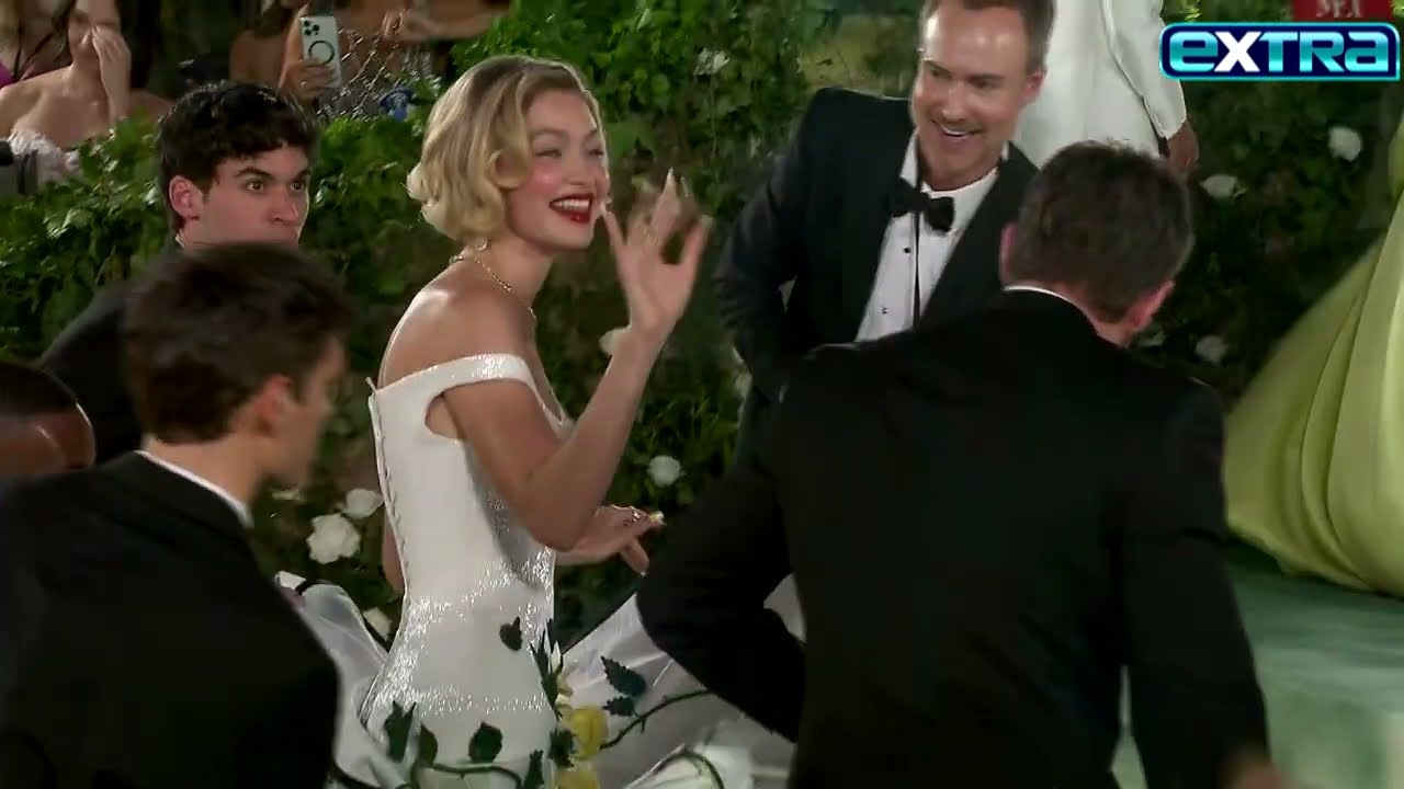 Gigi Hadid's GLAM Met Gala 2024 Arrival Requires Help of Five Men!