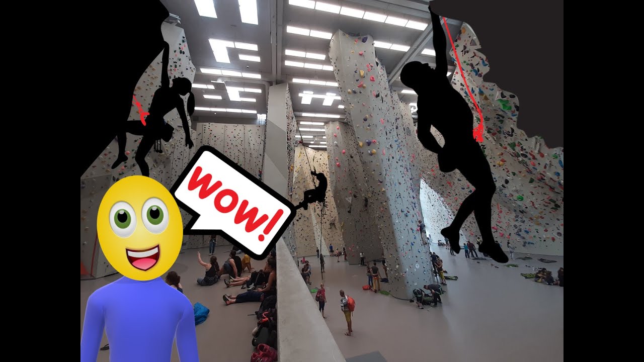 Climbing in Europe's biggest climbing gym ~ Kletterzentrum Innsbruck