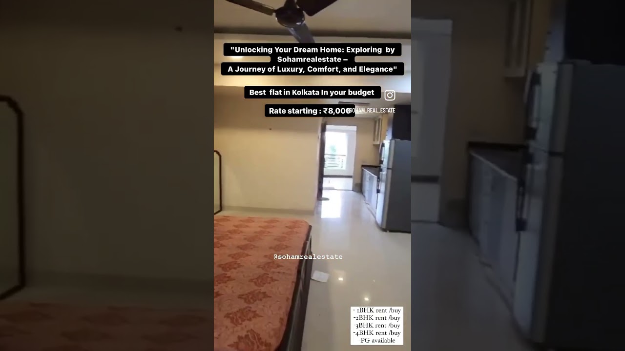 Best flat rent in Kolkata starting at ₹8,000 #realestate  #kolkata #rentalproperty