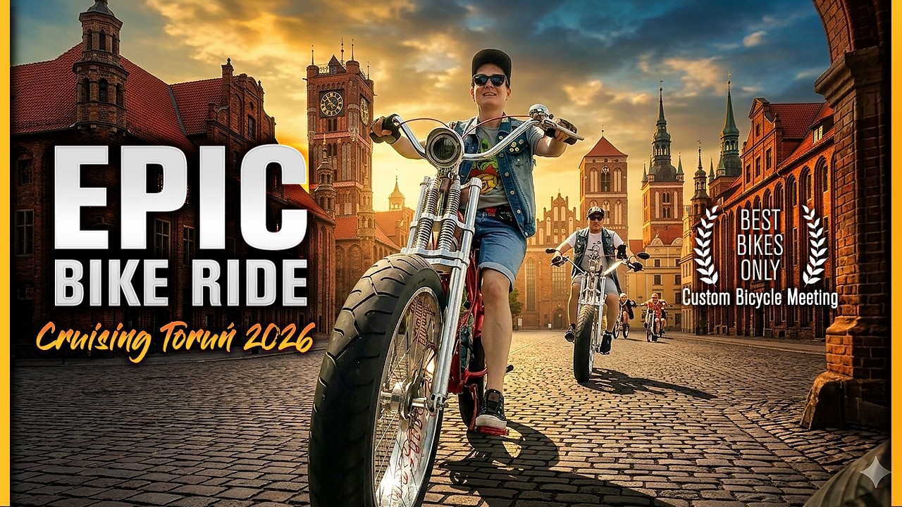 Custom Bikes Take Over Poland! | Cruising Toruń 11