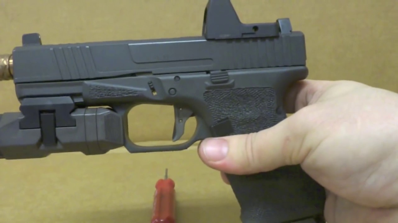 SCR Custom Glock 19 with Agency Arms Slide & Trigger