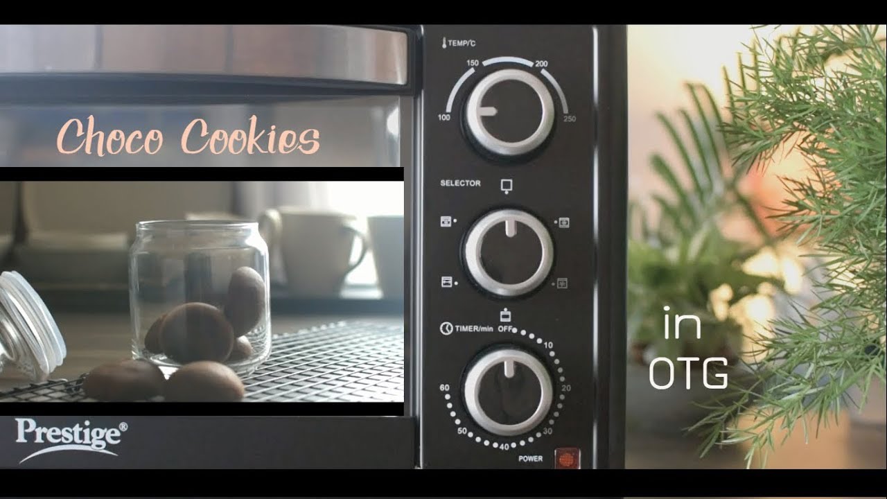 Simple Homemade Chocolate Cookies (with egg) using Prestige POTG 20RC OTG