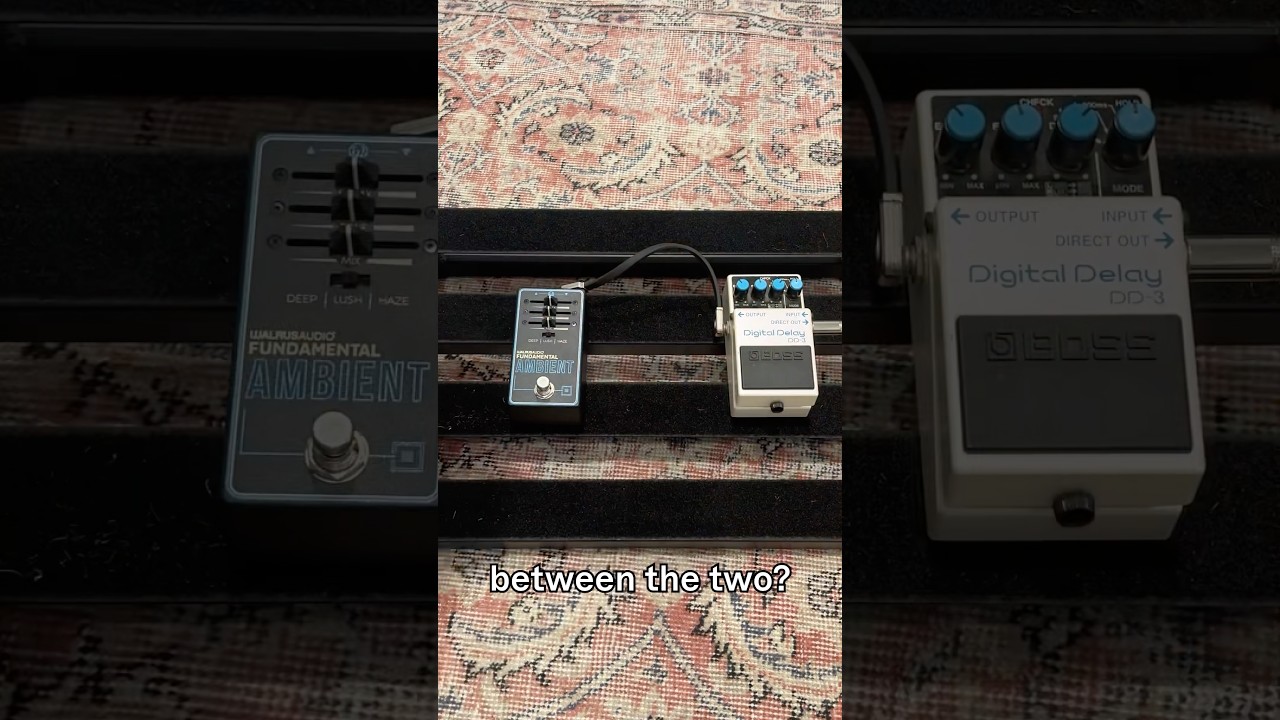 Delay & Reverb on an ACOUSTIC