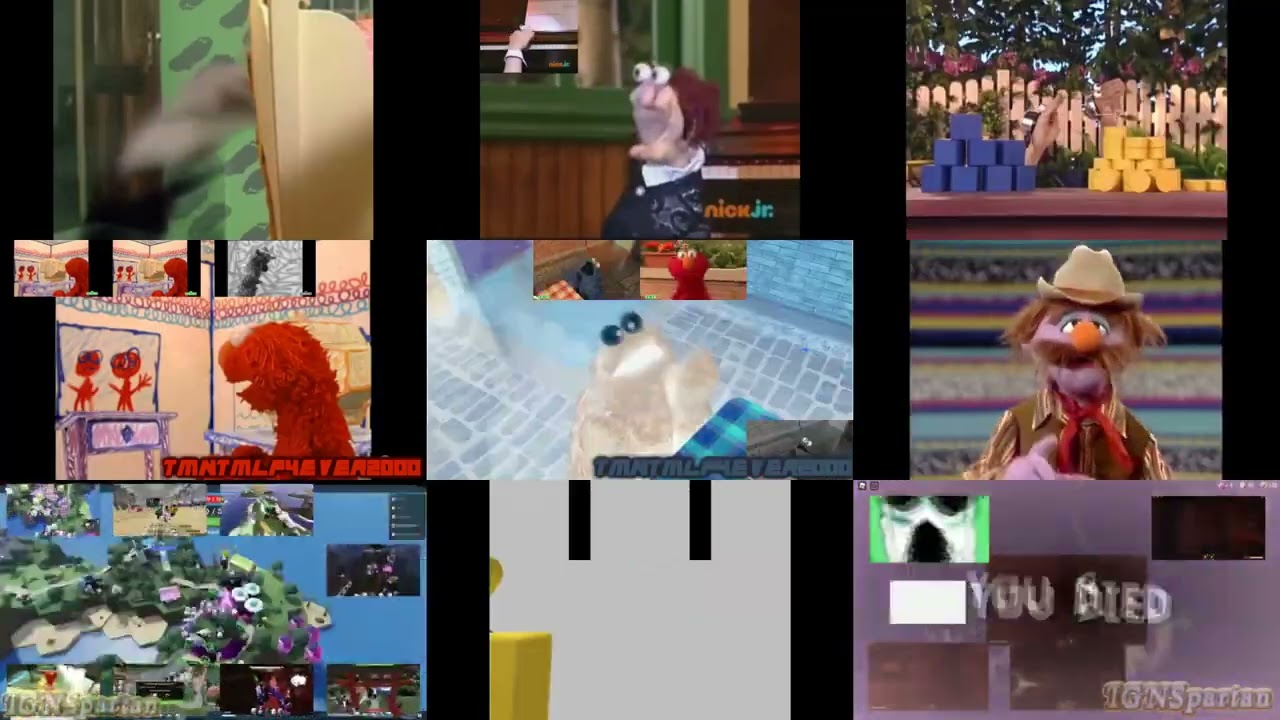 [Request] Oobi vs Sesame Street vs Roblox Sparta Remix Nineparison