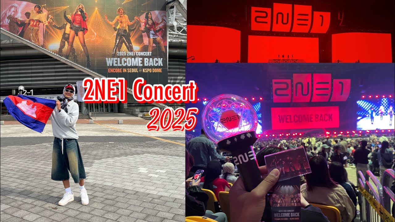 2NE1 Concert | លើកទី២មើលខនសឺត2NE1នៅសេអ៊ូល
