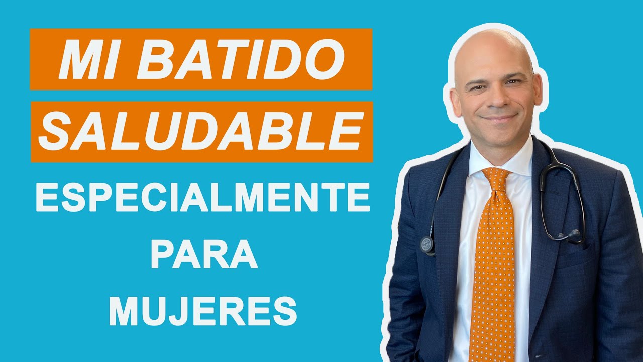 Les preparo este batido saludable especialmente para mujeres