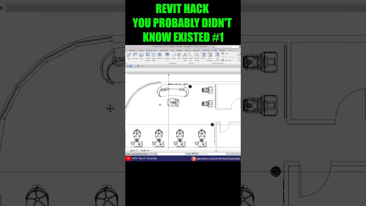 Revit Hack You Probably Didn't Know Existed #architecture #revit #revittutorial