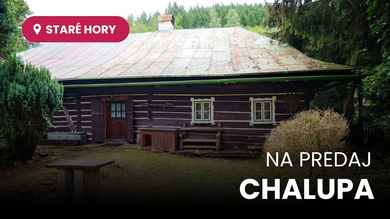 Chalupa na predaj 🏡- únik z mesta do srdca prírody! 🏞️