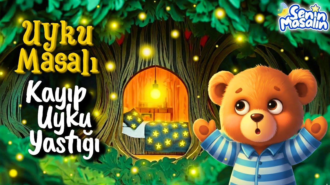 Ayı ve Kayıp Uyku Yastığı | Uyku Masalları | Doğa Sesleri İçeren Uyku Masalı | Hemen Uyutan Masal