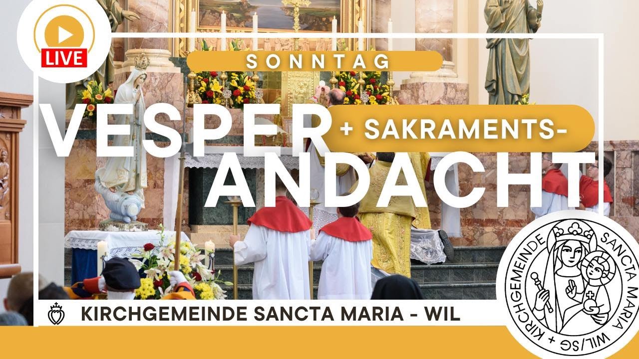 Vesper und Sakramentsandacht - 4. Fastensonntag - 15. März 2026