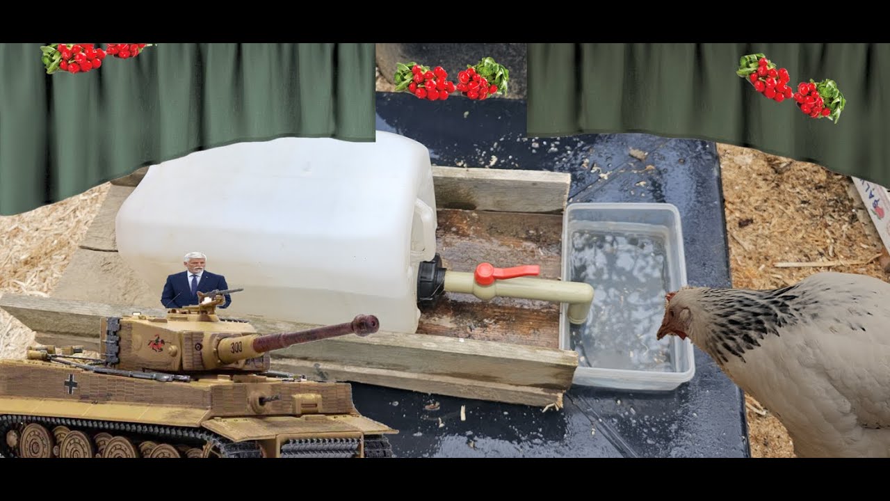 SLEPICE, PÍTKO, ZÁCLONKA | DIY Pítko pro slepice ZADARMO! Rychlé řešení z odpadu!