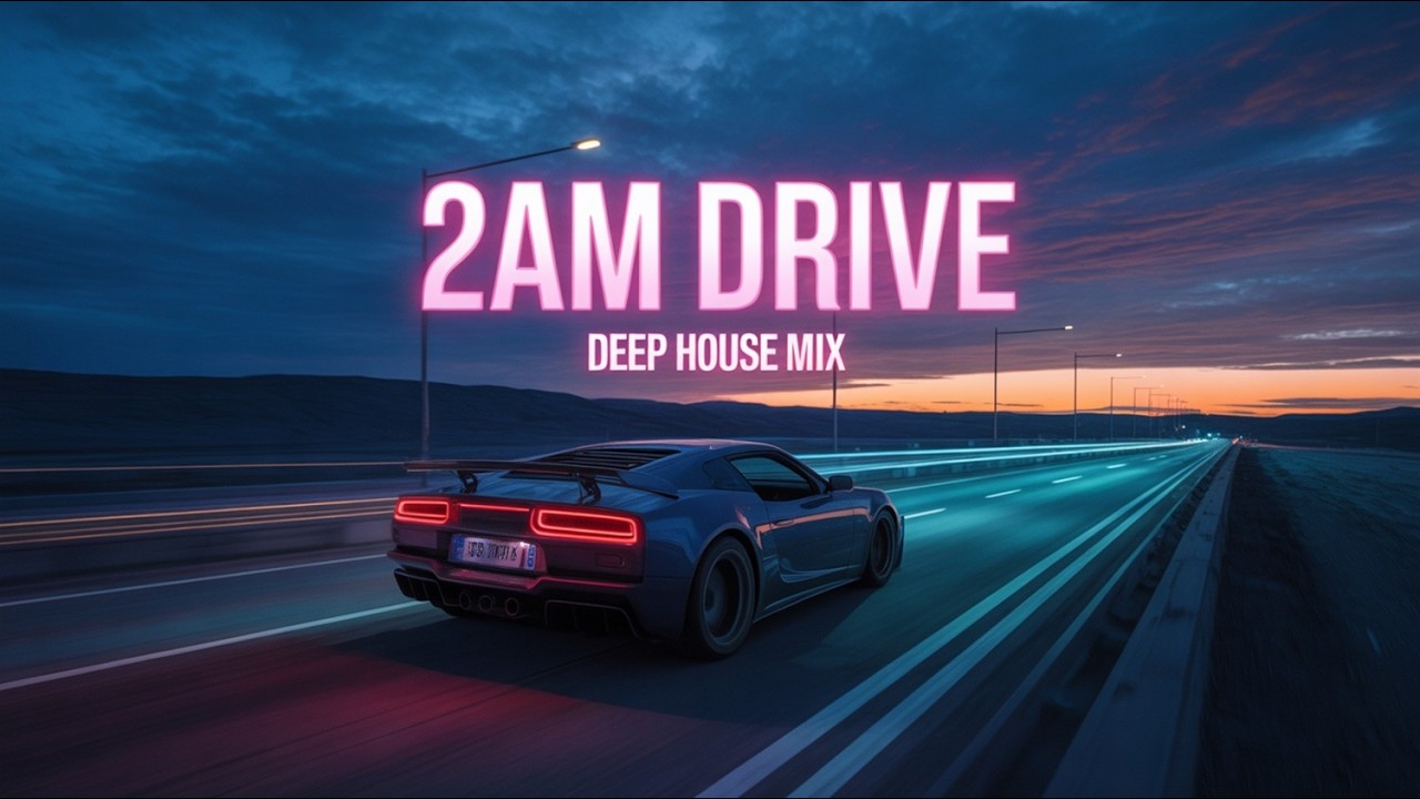 2AM Drive 🌙 Deep House Mix | Night Driving Music