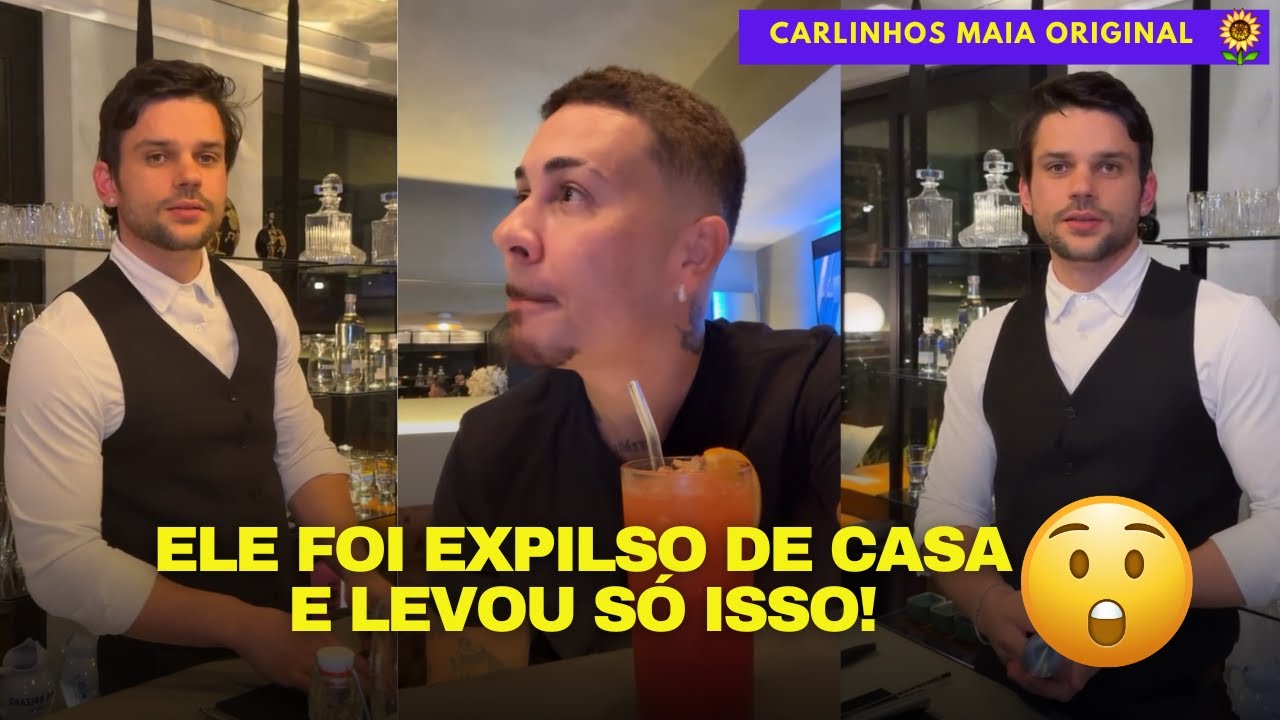ELE FOI EXPULSO DE CASA | CARLINHOS IRÁ PARA ANGOLA AJUDAR 😲😲 | CARLINHOS MAIA 🌻