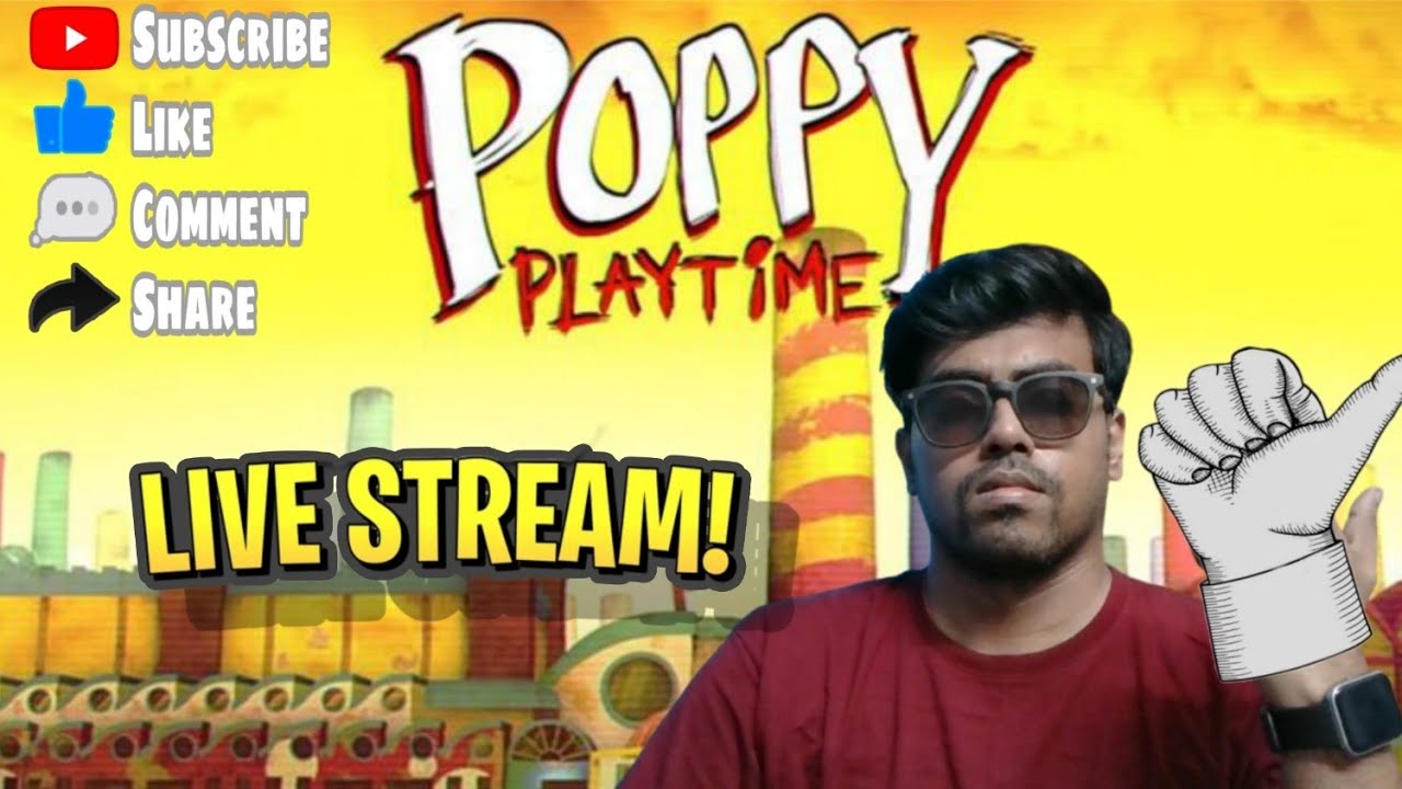 😱 POPPY PLAYTIME LIVE 🔴 Horror + Fun + Full Entertainment | Gameverse United