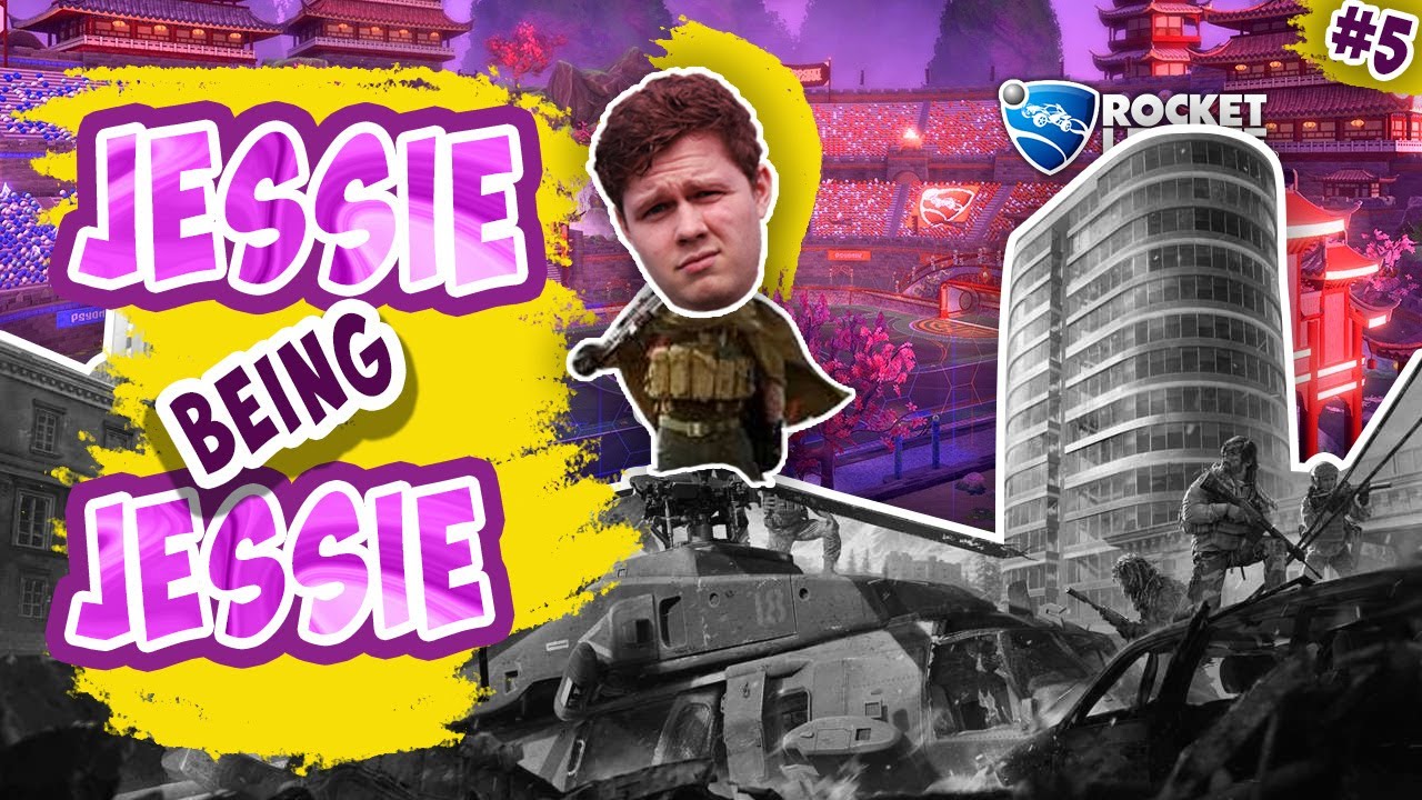 Jessie Being Jessie #5 | Rocket League and Warzone EPIC Moments