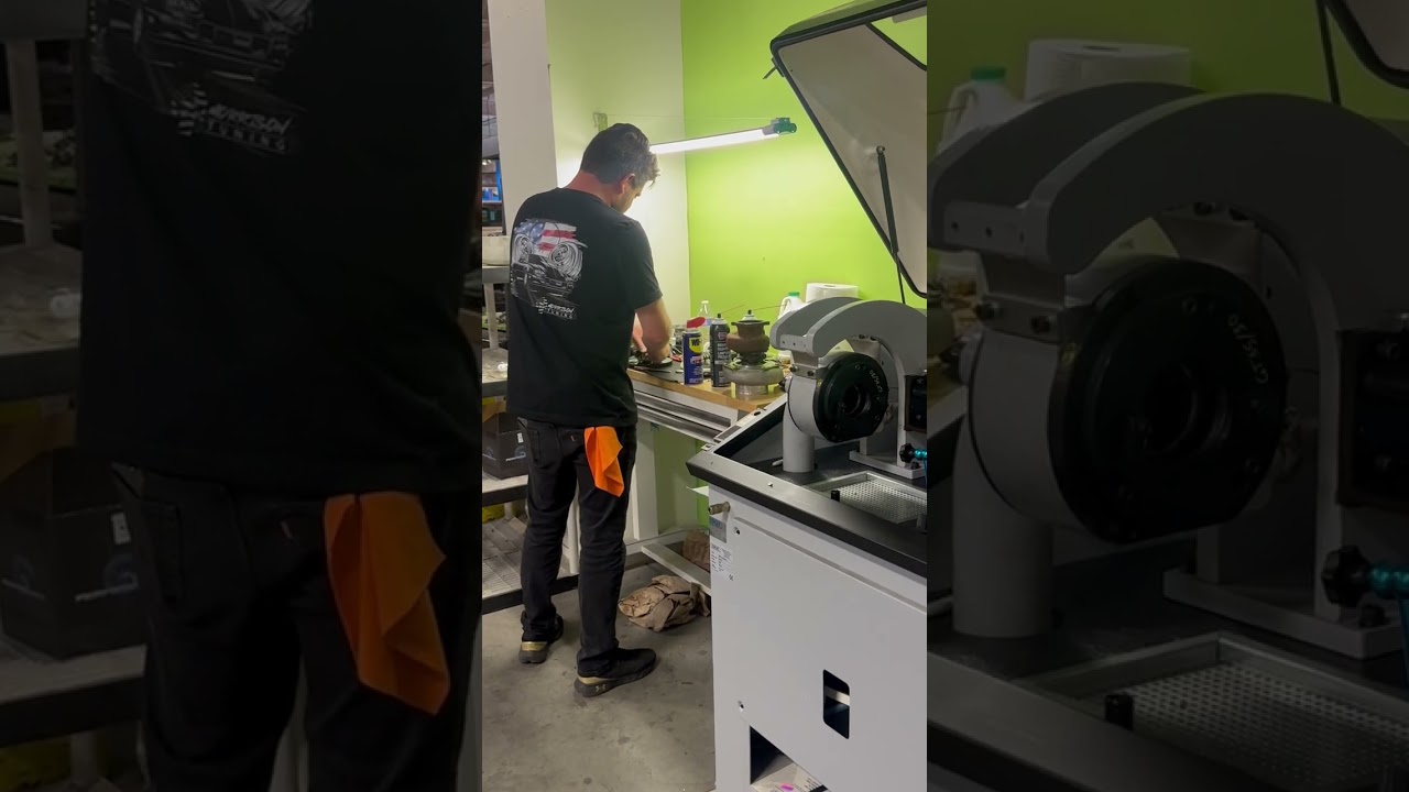 On 3 Performance Shop Demo Turbo Rebuild - Turbocharger Balancing