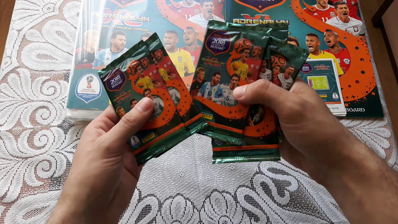 MEGA ZESTAW STARTOWY Road to Russia 2018 Panini Adrenalyn XL