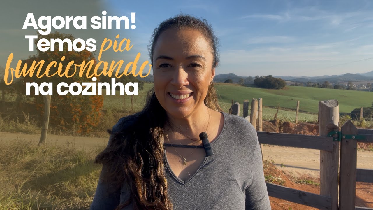 TEMOS PIA NA COZINHA! | NOSSA ROTINA EM FAMÍLIA | SÍTIO DO ZERO