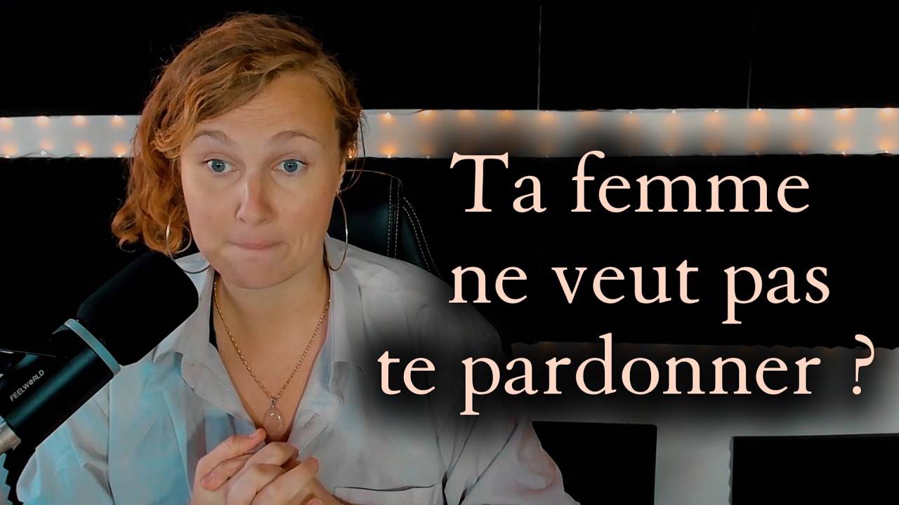 Ta femme ne veut pas te pardonner ? Regarde ça !