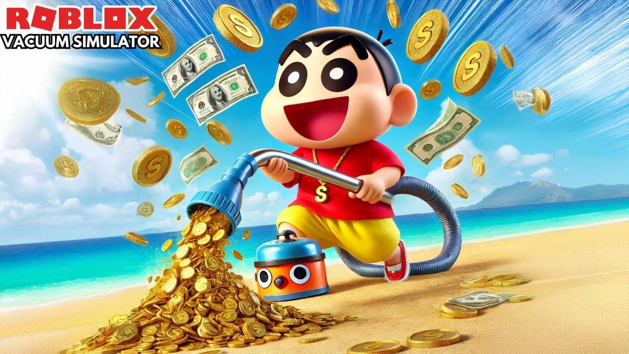 Vacuum Simulator Gameplay in Tamil | GAMING WITH SHINCHAN