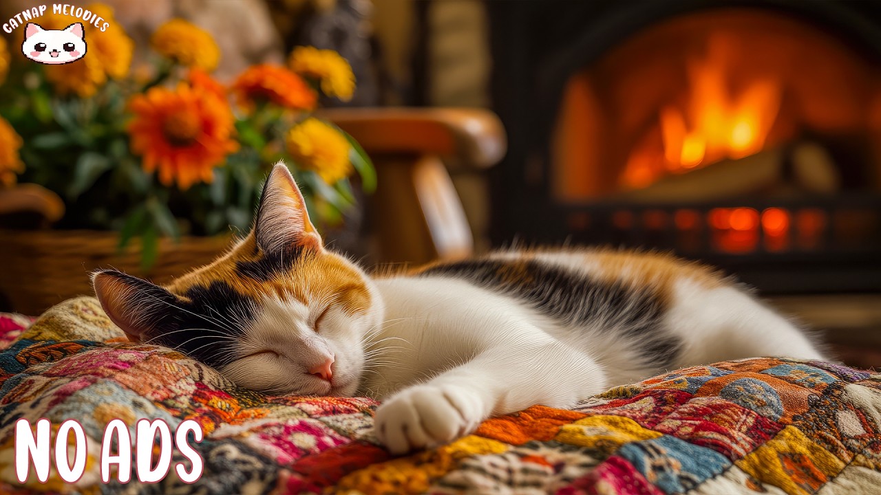 Calming Music for Cats With Anxiety 🐾🎵 Peaceful Sounds For Relaxing, Deep Sleep & Healing Insomnia