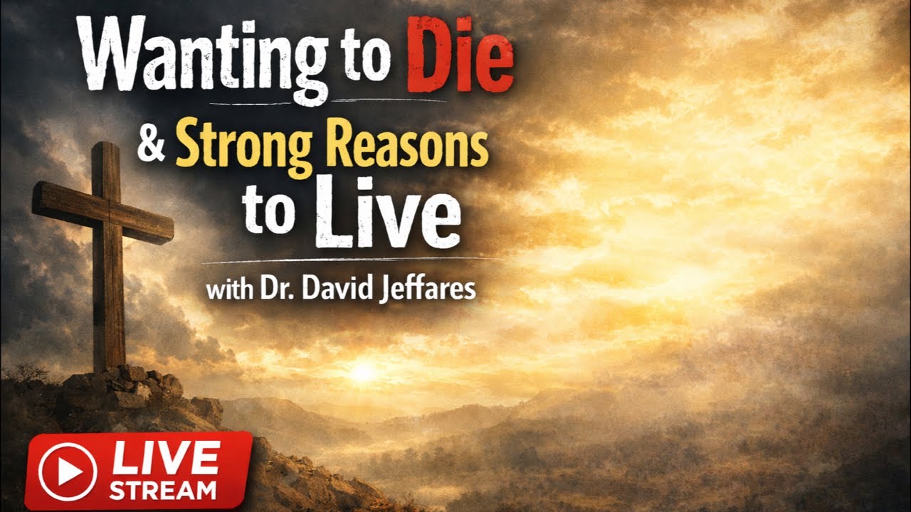 Wanting to Die & Strong Reasons to Live by Dr. David Jeffares