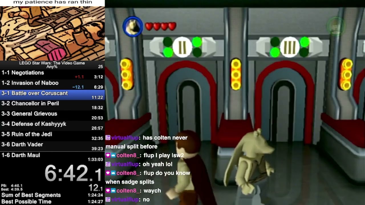 LEGO Star Wars: The Video Game - Any% in 1:20:33