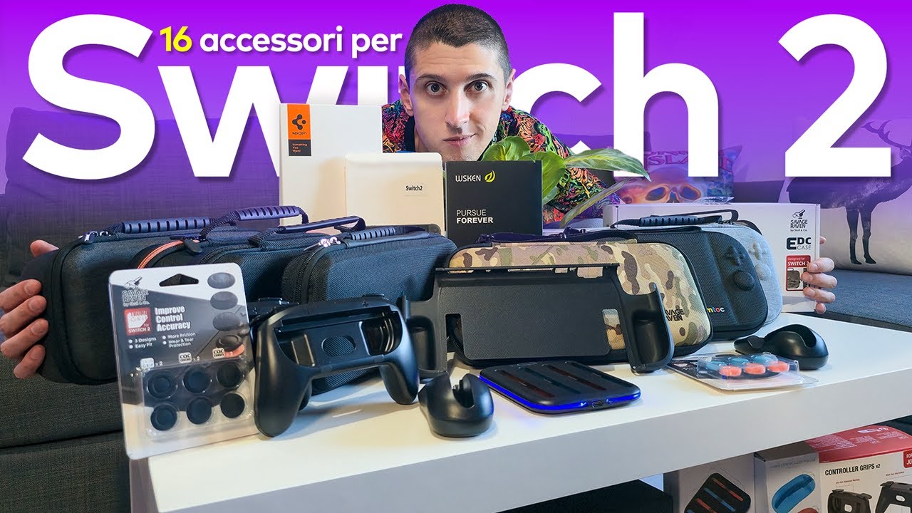 Ho comprato 16 accessori per Nintendo Switch 2: ecco cosa ne penso!
