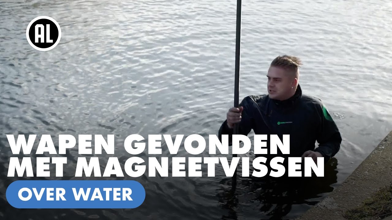 Bijzondere vondsten in water: zo gaat een magneetvisser te werk | OVER WATER