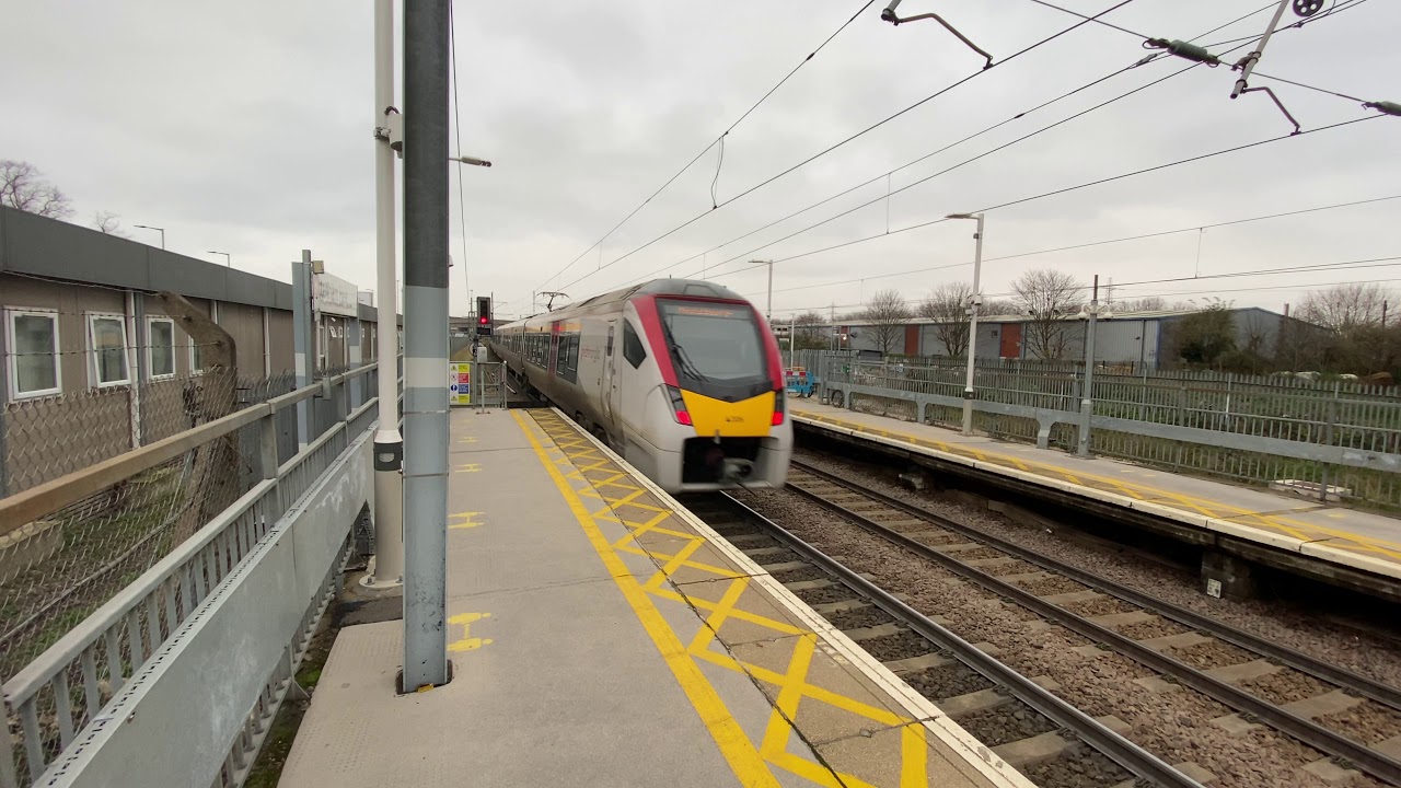 Class 745/0 Intercity Stadler departing Tottenham Hale