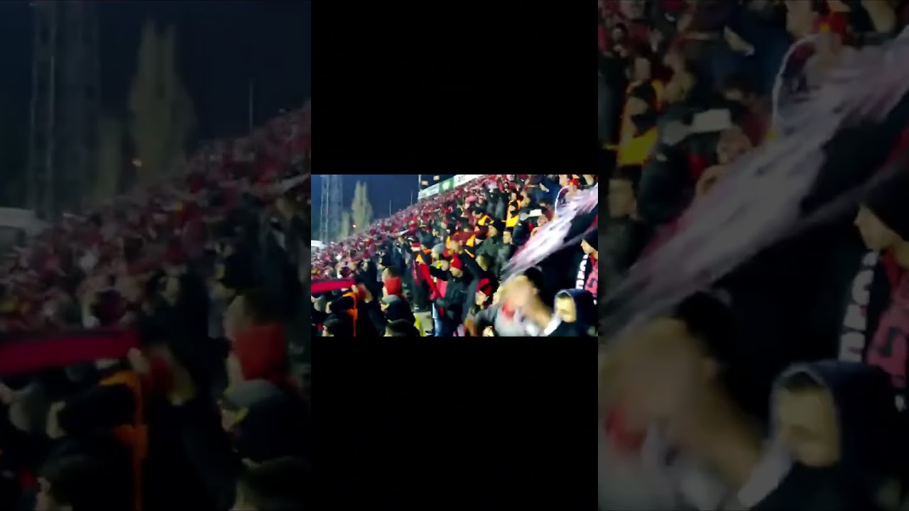 “España Cani! Massive Support for Spain from Eskişehirspor Fans”