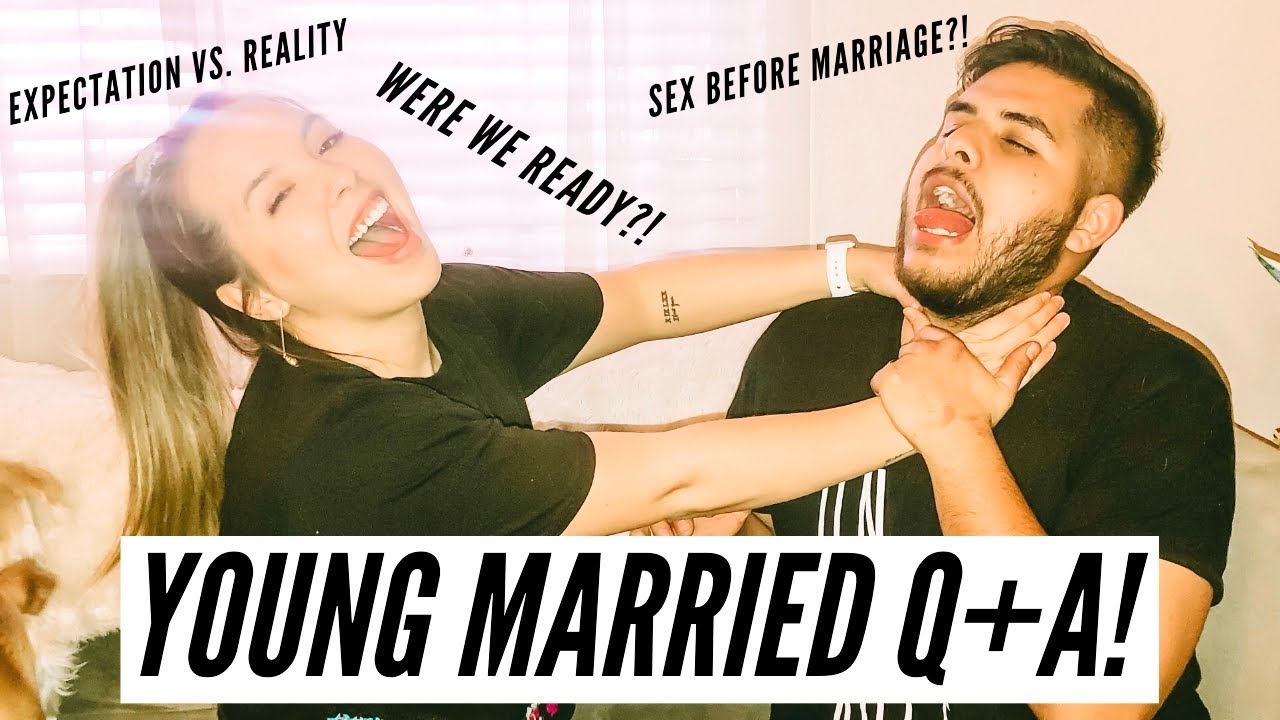 CHRISTIAN COUPLE Q+A | YOUNG MARRIED CHRISTIAN COUPLE answers questions about getting married young