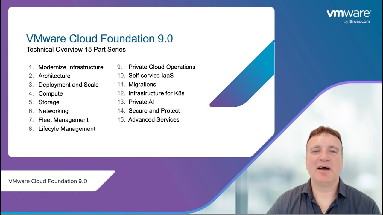 VCF 9 Technical Overview | Part 12 | Infrastructure for Kubernetes