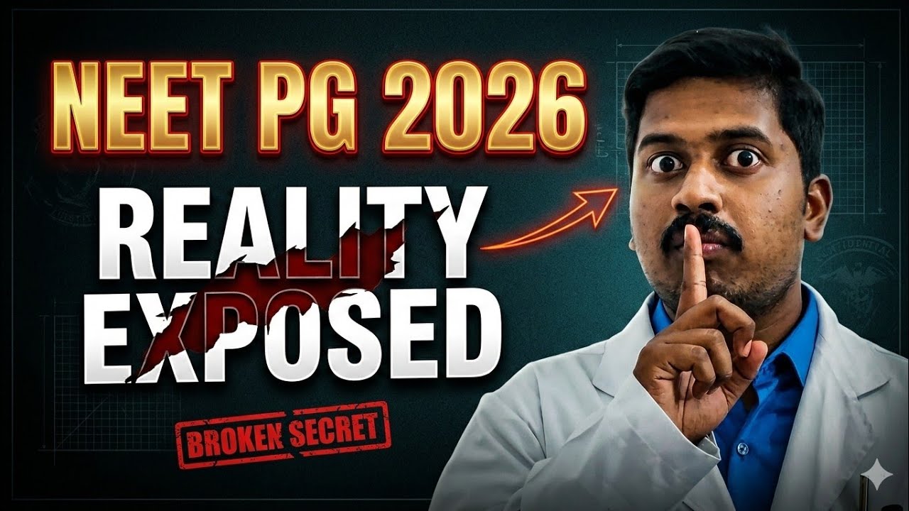 NEET PG 2026 🚨 The Brutal Truth No Coaching Will Tell You ‼️ Dr. RMD