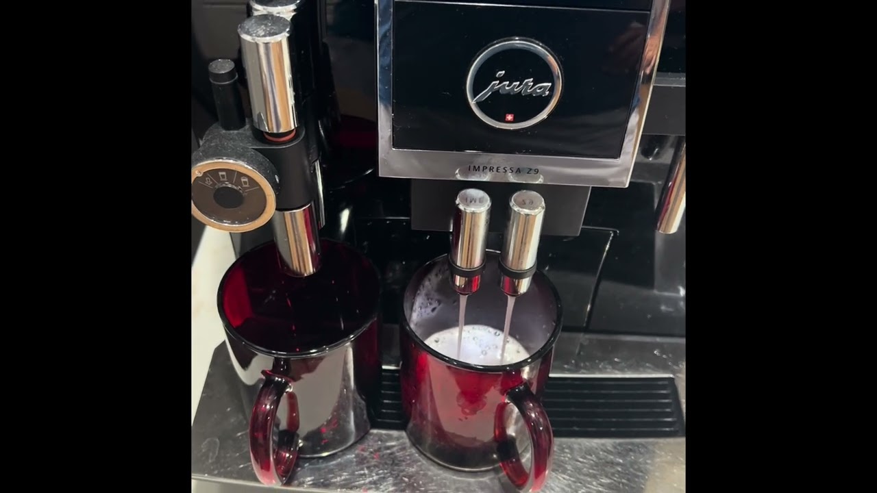 How to clean Jura Z9 Espresso machine ​⁠ #coffee #repairing #delicious #how #diy#home @SmashK1Tennis