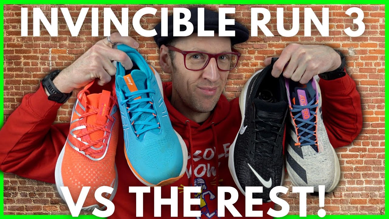 NIKE ZOOMX INVINCIBLE RUN 3 VS THE REST | NIMBUS 25, PRIMEX STRUNG & SC TRAINER | EDDBUD