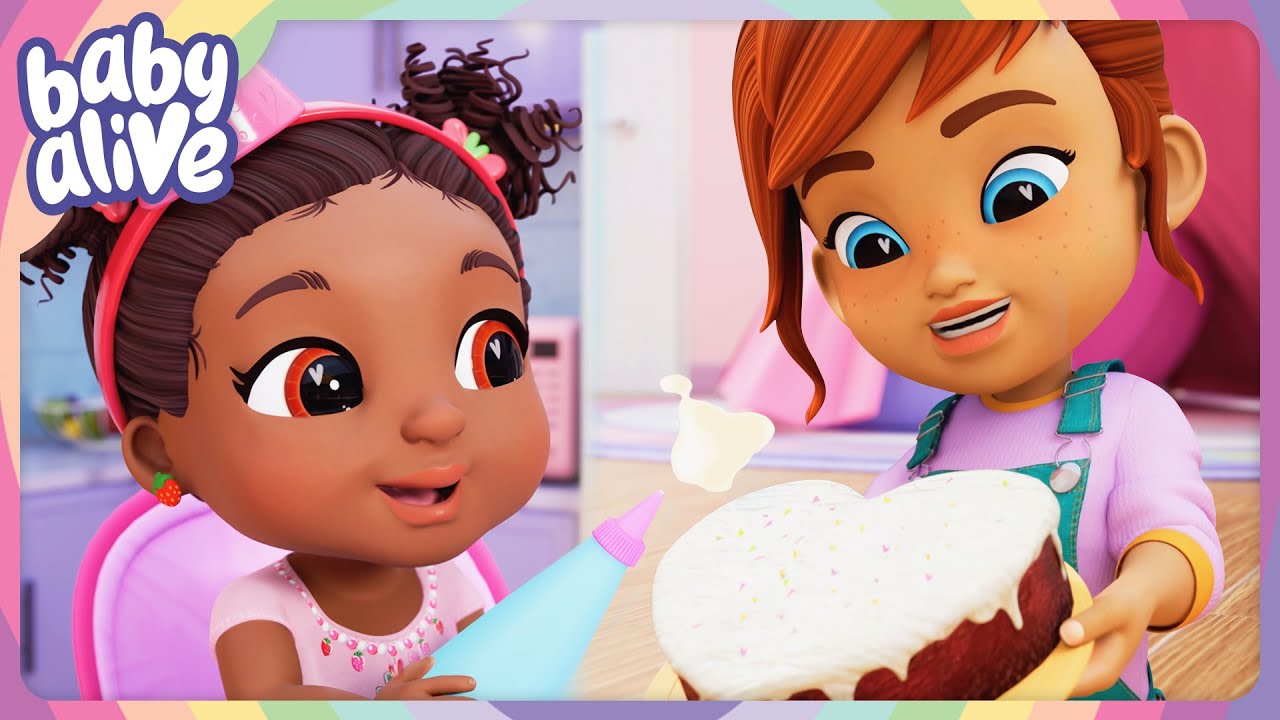 The Babies And Berry Boo Bake And Decorate A Birthday Cake 👶 🎉 NEW Baby Alive Season 4