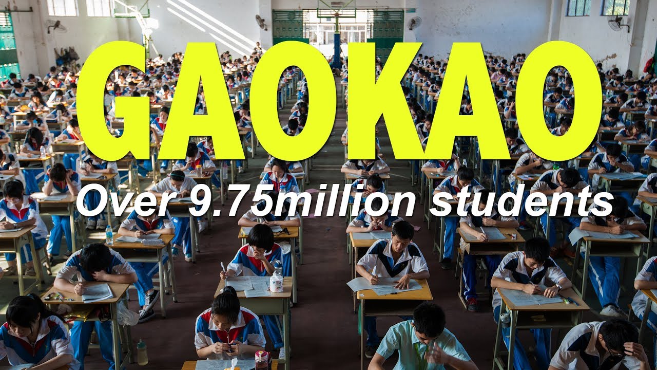 Over 9.75 million students registered in the world's toughest and largest exam, Gaokao