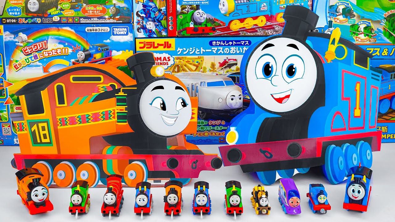 Thomas and Friends Toy Unboxing ASMR | Thomas, Percy, James, Gordon, Emily, Edward, Annie & Clarabel