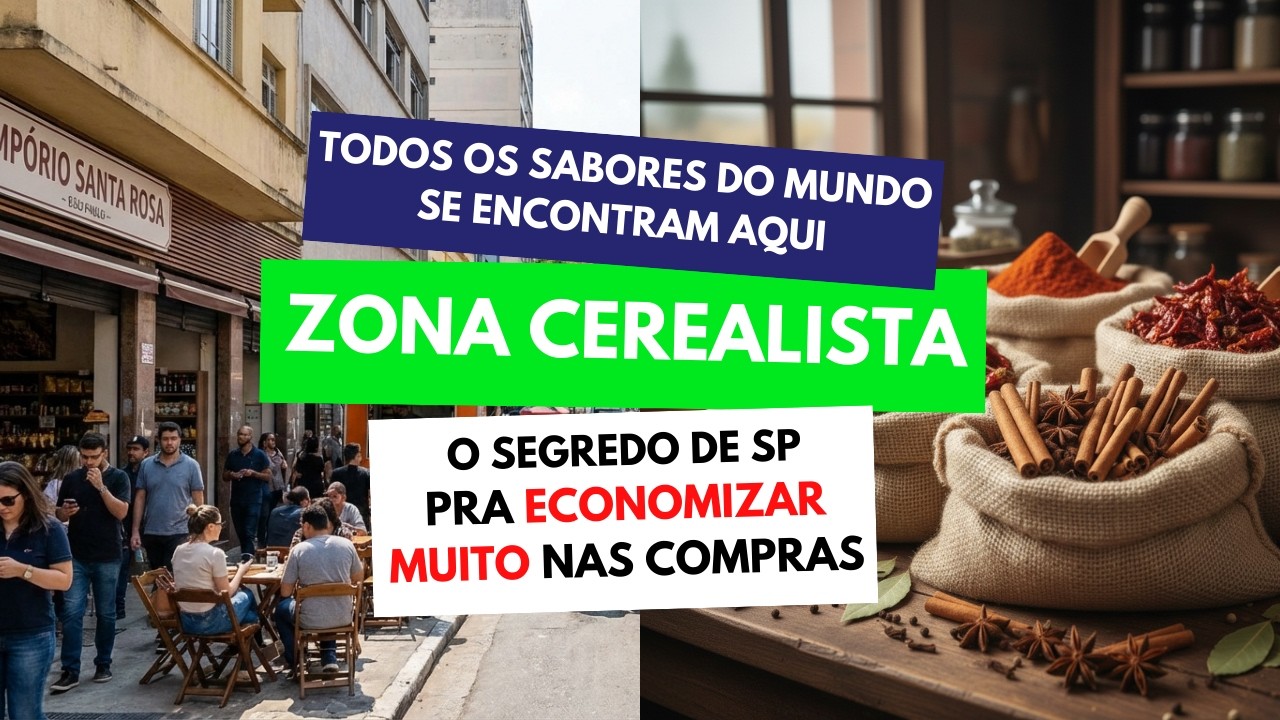 Zona Cerealista - Todos os sabores do mundo em um só lugar!