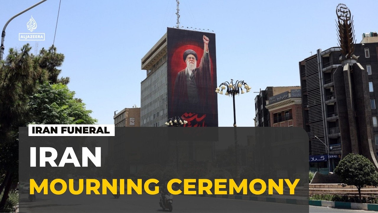 Khamenei funeral: Commemorations for assassinated Iranian leader