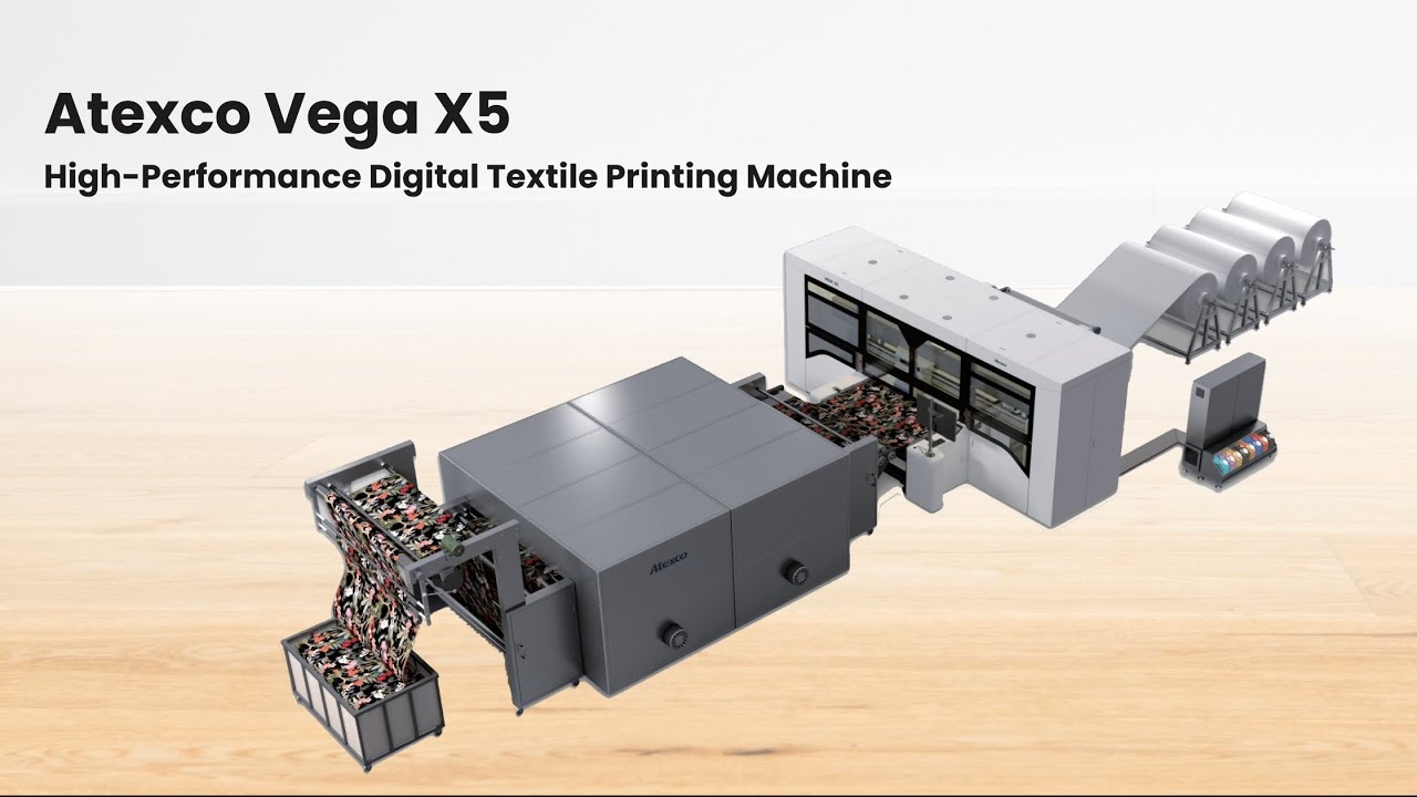 Atexco Vega X5 | High-Performance Digital Textile Printing Machine - Atexco India